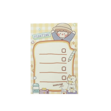 Notepads Adorable Character Writing Pads for Daily Tasks