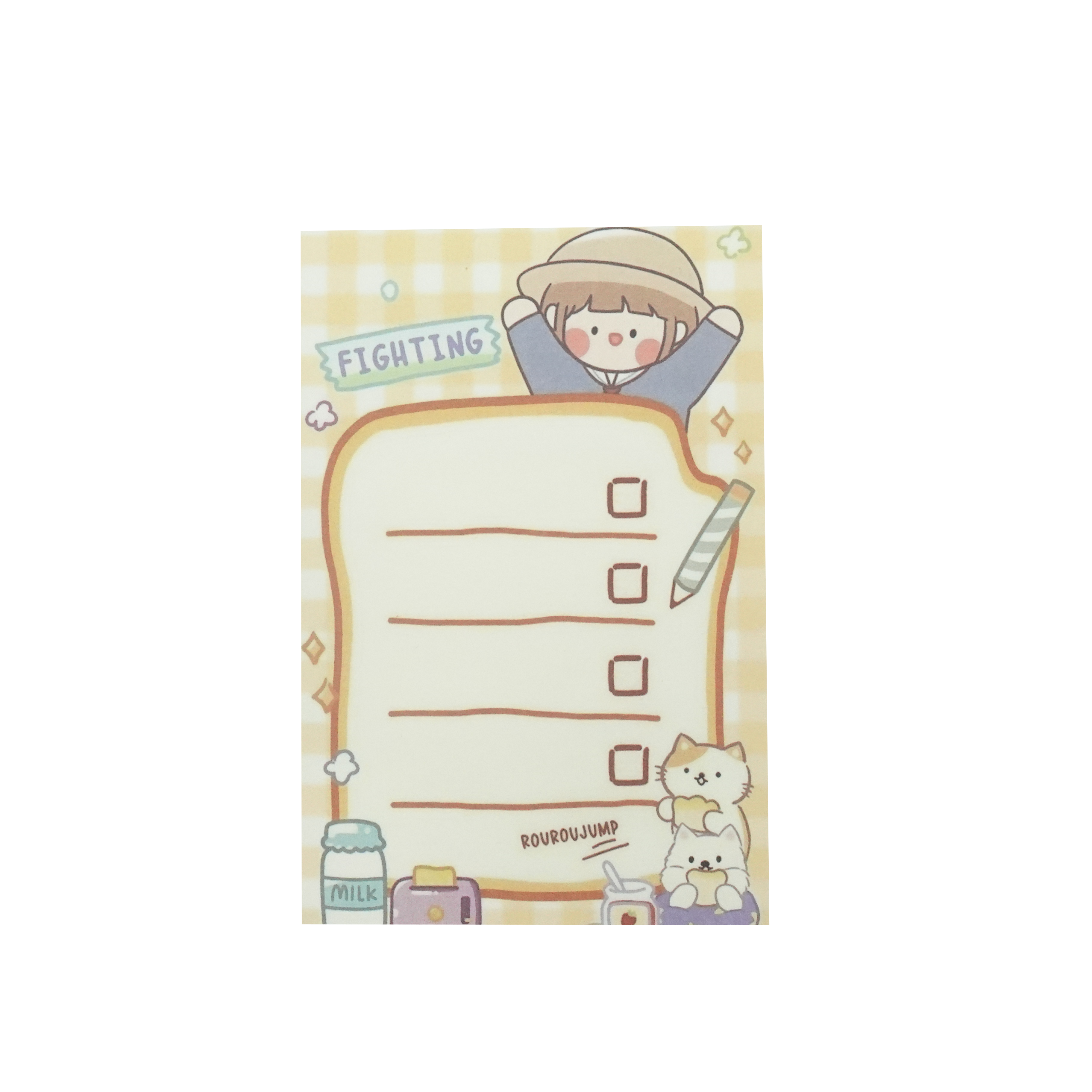 Notepads Adorable Character Writing Pads for Daily Tasks