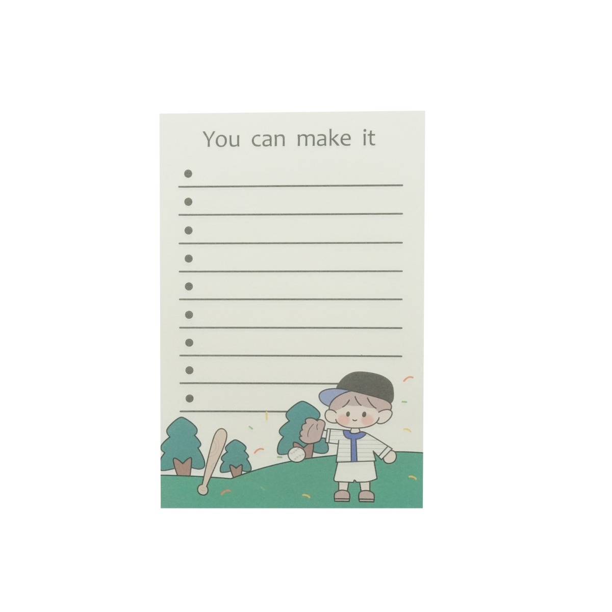 Notepads Cheerful Memo Pads for Animated Note-Taking – PeppermintOne