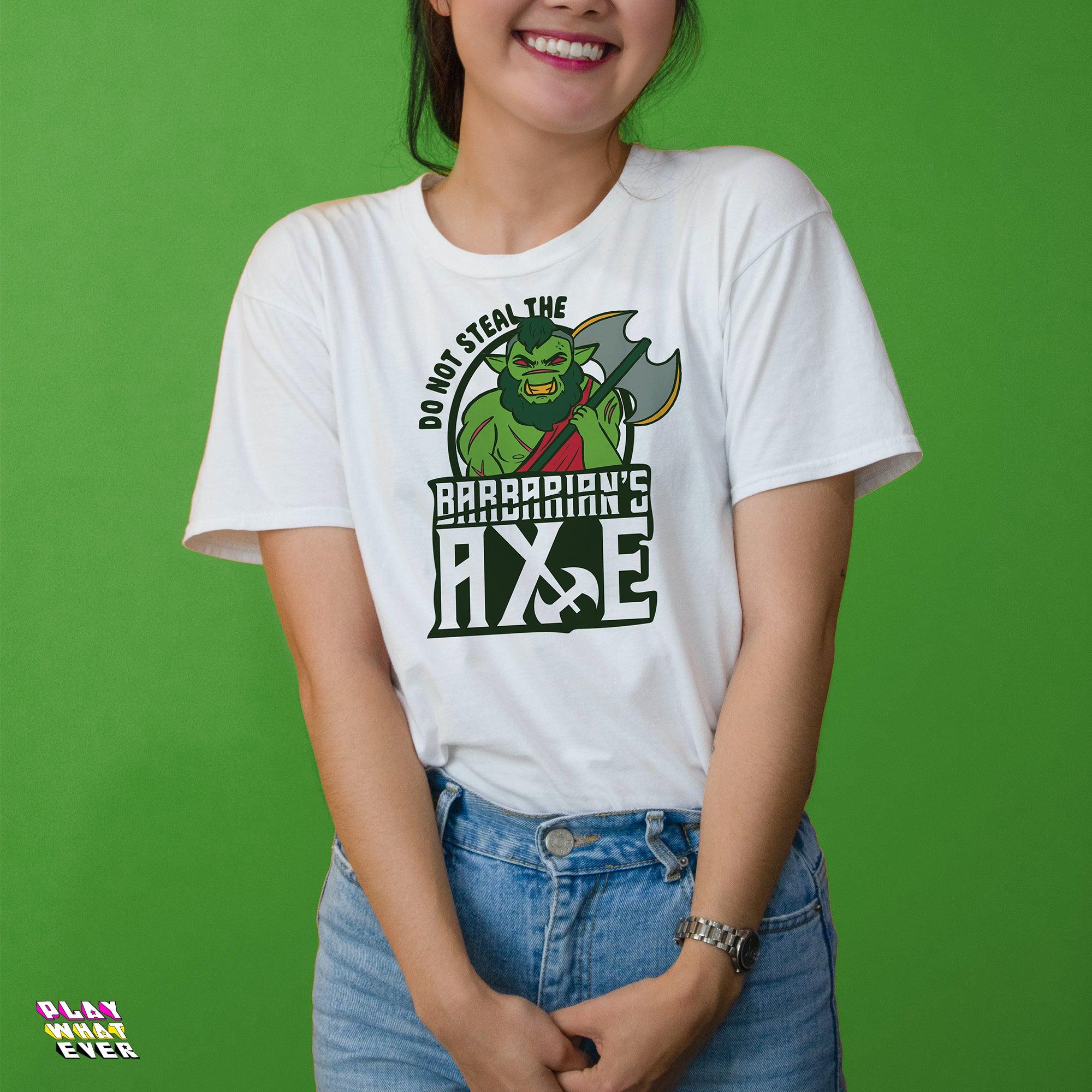 PlayWhatever Barbarian Axe T-Shirt