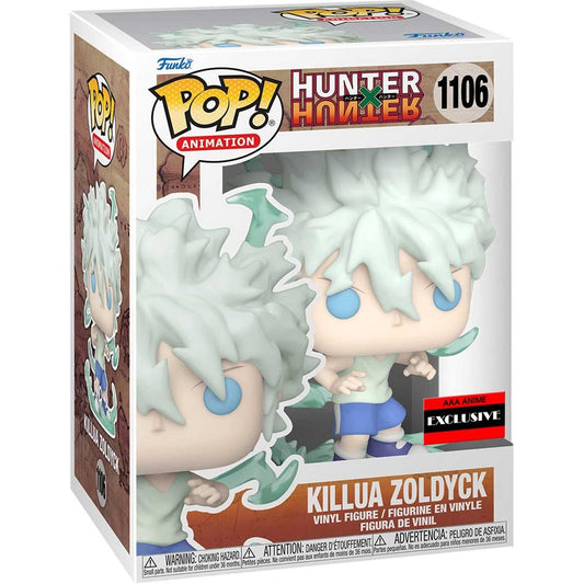 Hunter x Hunter Killua Zoldyck Godspeed Pop! Vinyl Figure