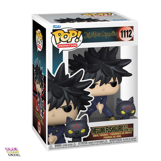 Jujutsu Kaisen Megumi Fushiguro with Dog Pop! Vinyl Figure