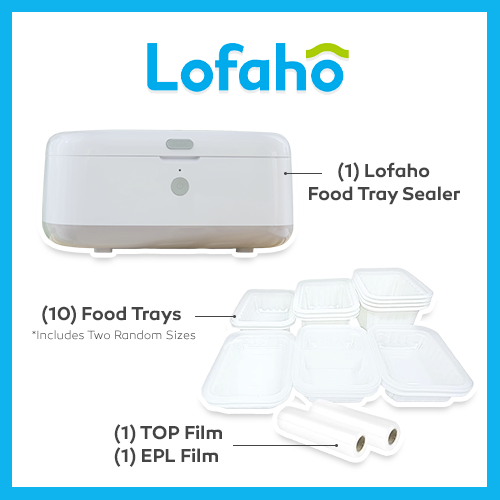 Compact Tray Sealing Machine - Meal Prep and Food Storage | Lofaho