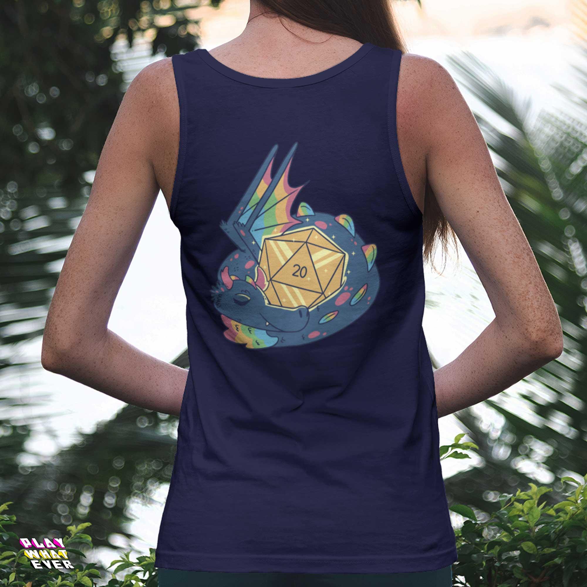 PlayWhatever Winning In My Sleep Dragon Roll Women's Tank Top