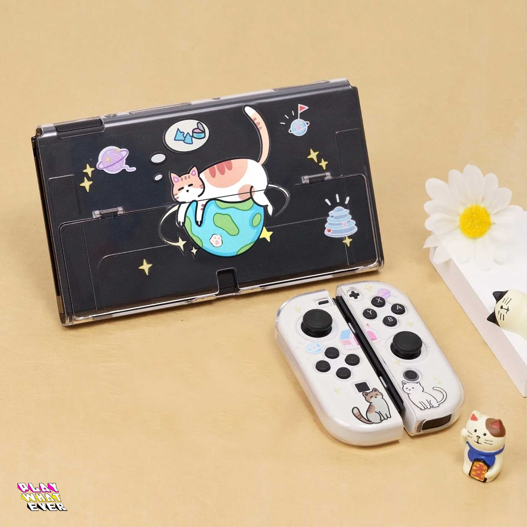 PeppermintOne Cats Rule the Planet Nintendo Switch Case