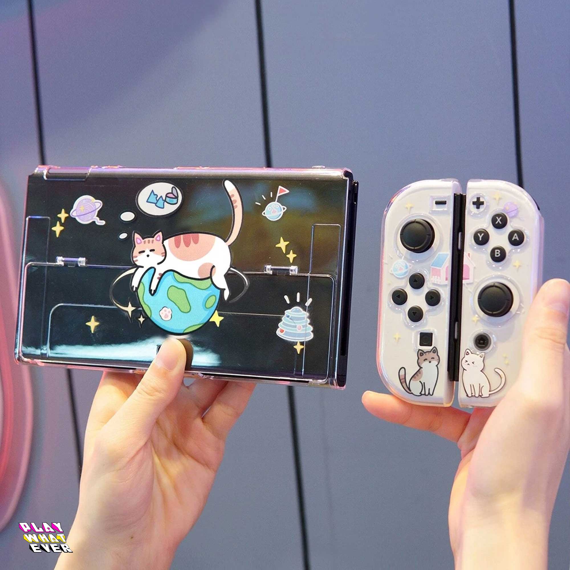 PeppermintOne Cats Rule the Planet Nintendo Switch Case
