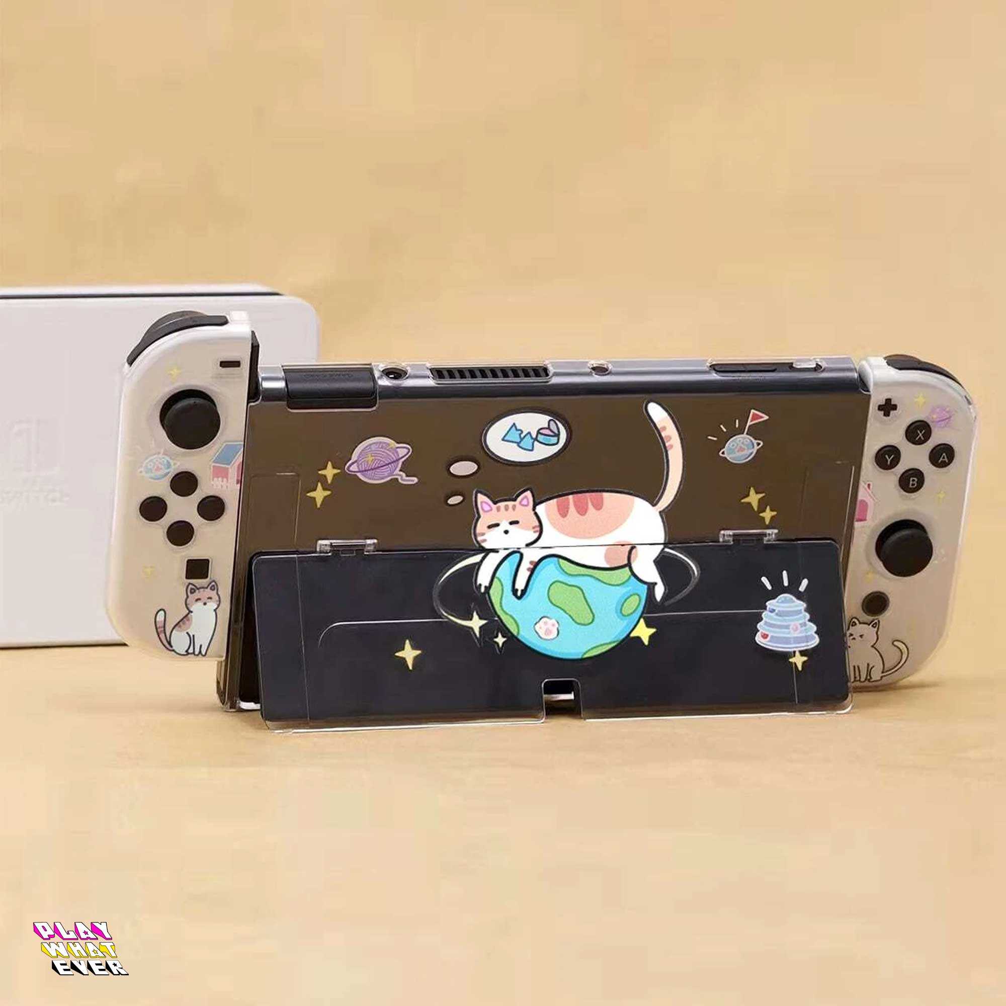 PeppermintOne Cats Rule the Planet Nintendo Switch Case