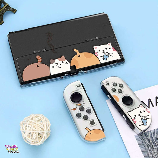 PeppermintOne Cats and Butts Nintendo Switch Case