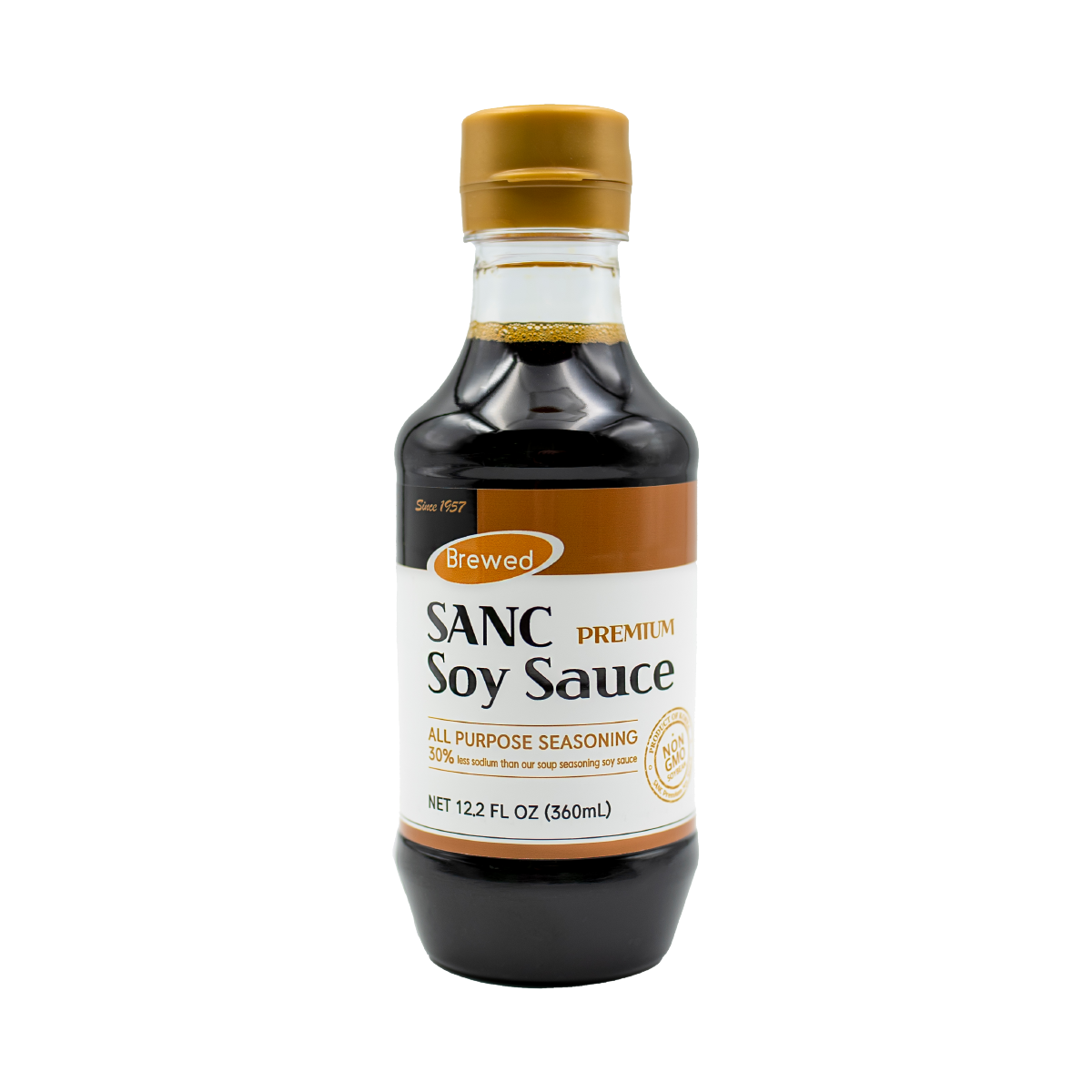 SANC Premium Soy Sauce - Naturally Fermented & Aged