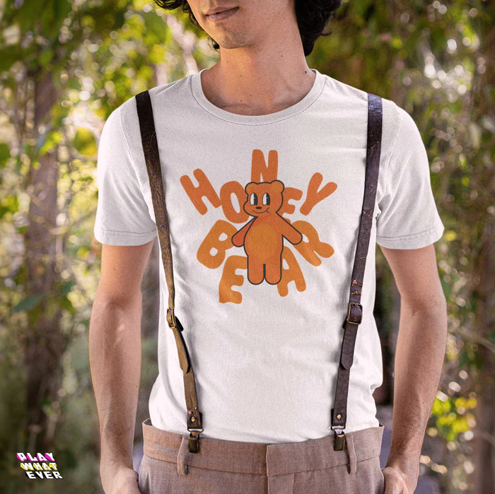 PlayWhatever Honey Bear Unisex T-Shirt