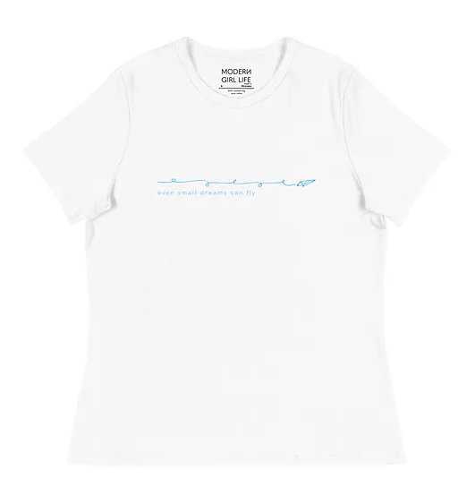 Modern Girl Life Even Small Dreams Can Fly T-Shirt