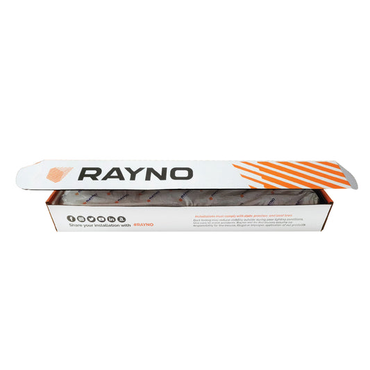 Rayno Window Security Film Rescue - Shatterproof Safety Window Protection Wrap - Energy Saving, UV Sun Light Blocking Film for Homes Offices Businesses - Anti UV IR Light Filtering - Clear