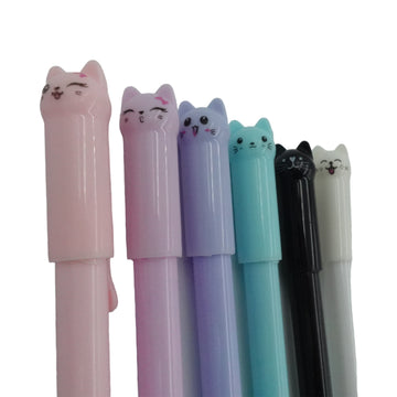 Adorable Cat Pen Stationary Japanese Fun Ballpoint