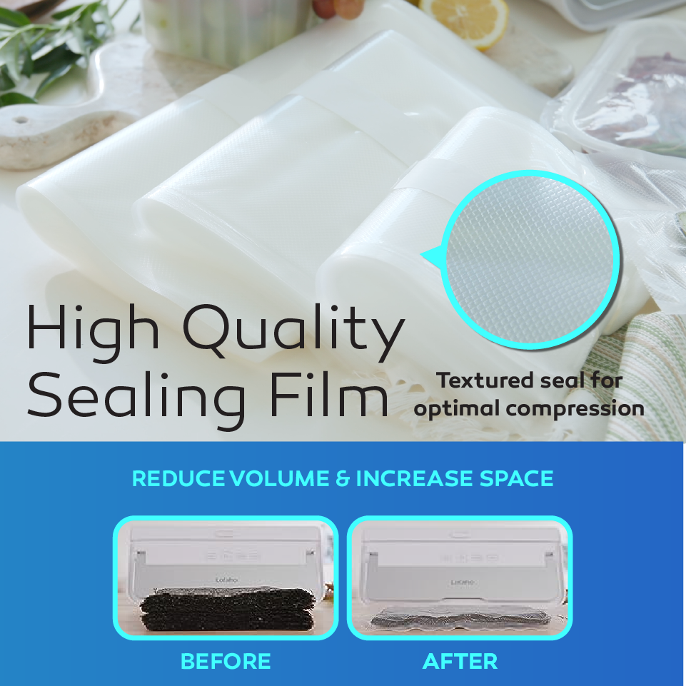 Vacuum Sealer Bags - Premium Rolls for food storage | LOFAHO