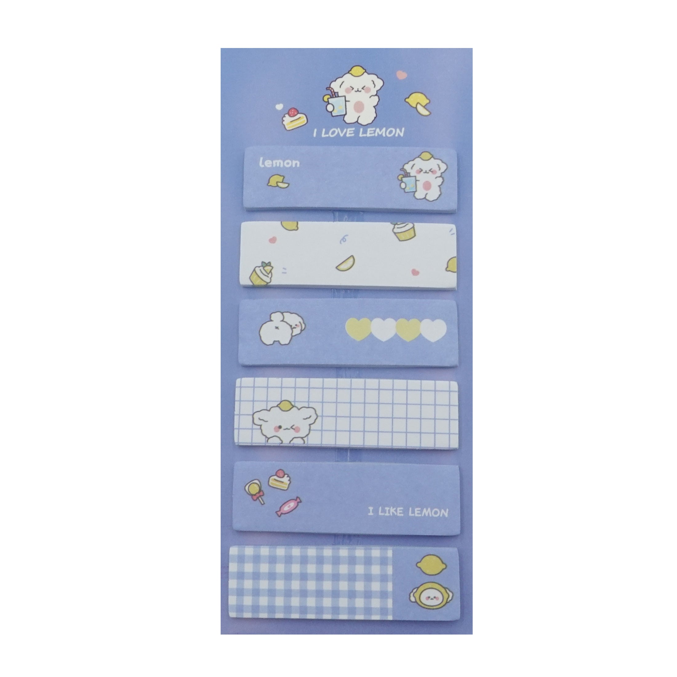 PeppermintOne Sticky Notepad Cute Cartoon Sticker Sheet Memo Journal Cartoon Kawaii Desk Office School Korea Japan Stationery