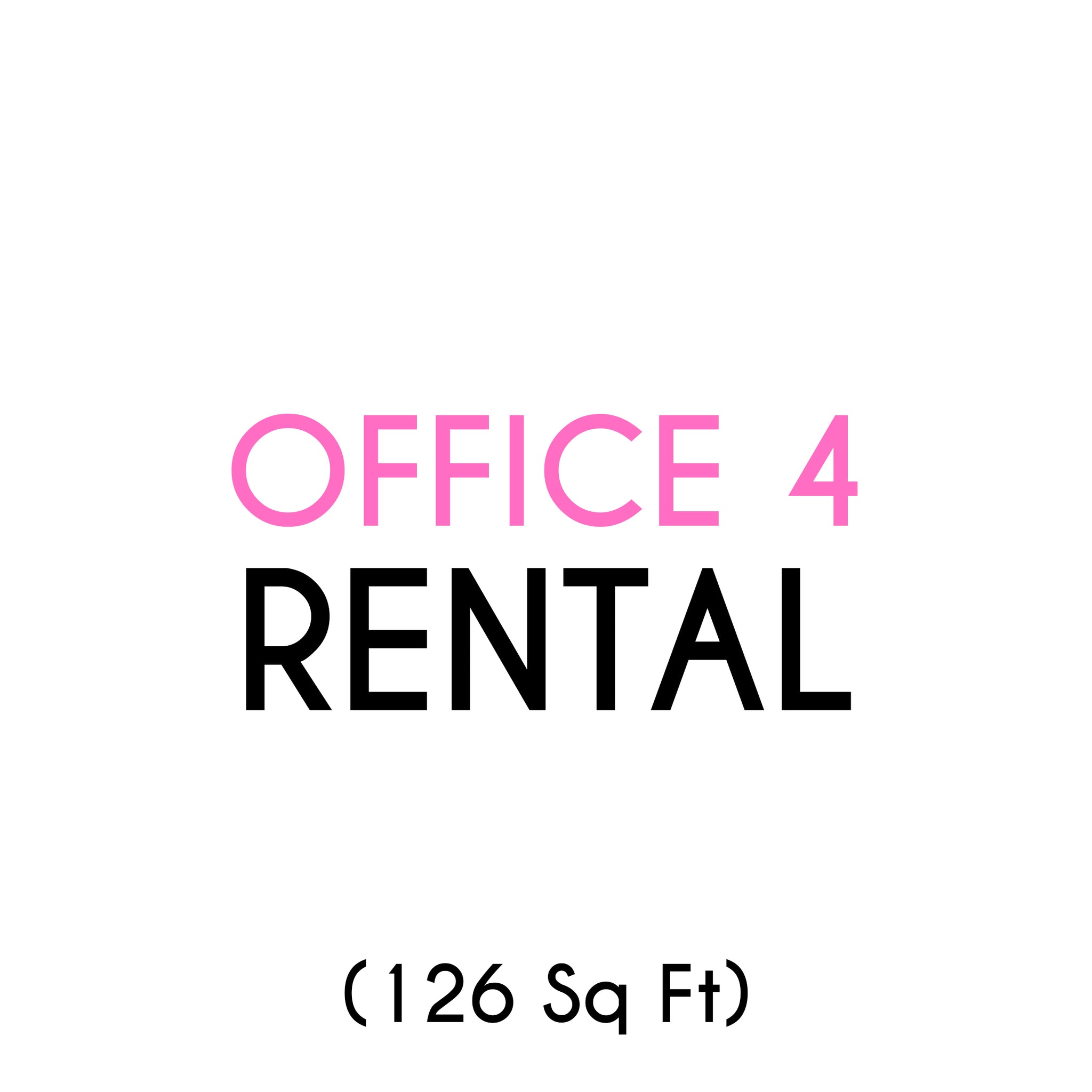 Office 4 Room Rental Hourly