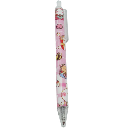 Cute Cartoon Animal Plaid Gel Pen