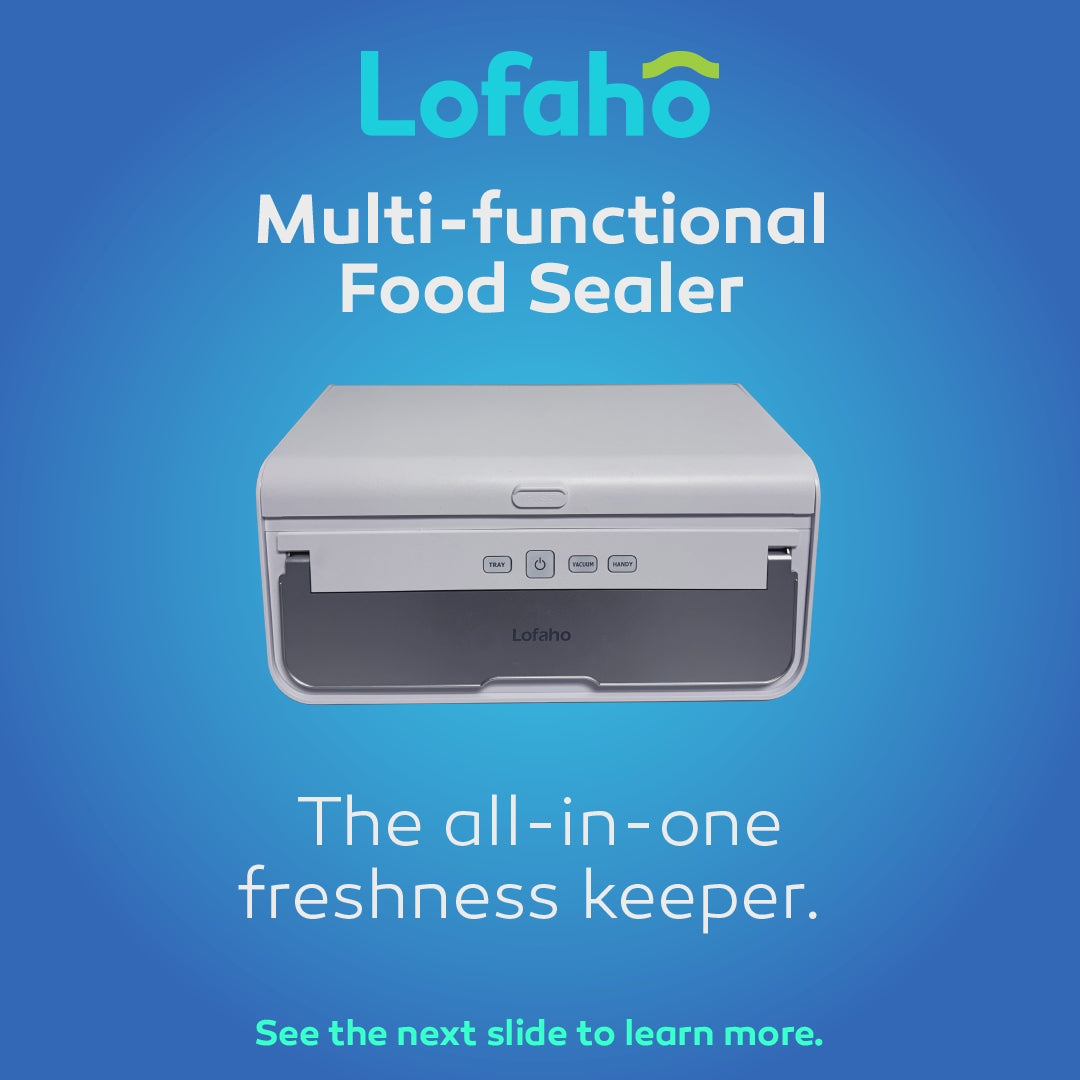 3-in-1 Vacuum Packaging Machine with Tray & Jar Sealer | Lofaho