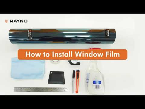 Rayno UV Blocking Window Shrink Film Platinum Air7090 - Home and Car Window Tint, Heat Control, & Protection - Window & Automotive Windshield Insulation Sun Reflecting Wrap -
