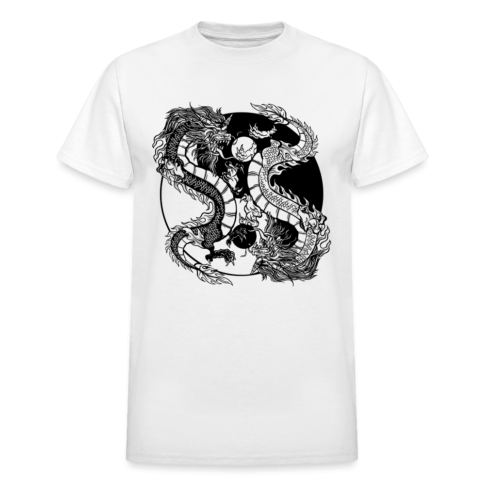 PlayWhatever Yin Yang Dragon Tattoo Shirt