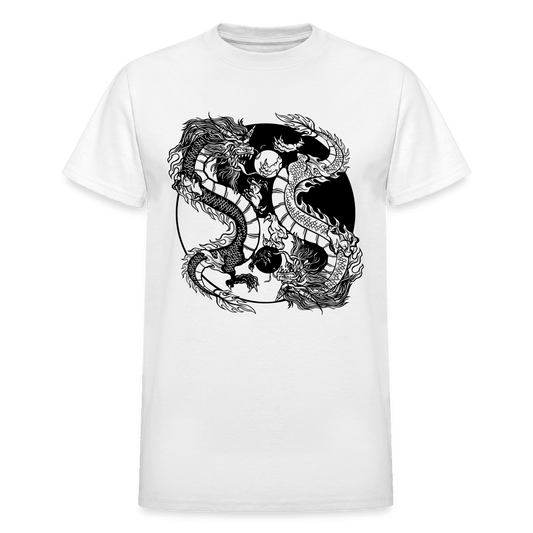 PlayWhatever Yin Yang Dragon Tattoo Shirt