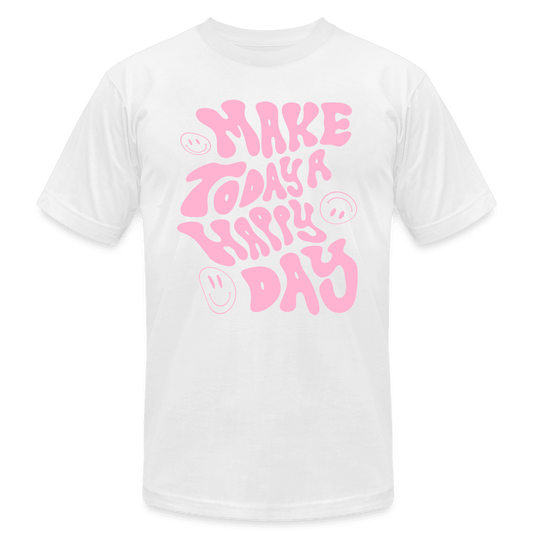 PlayWhatever Make Today a Happy Day Smiley Face T-Shirt