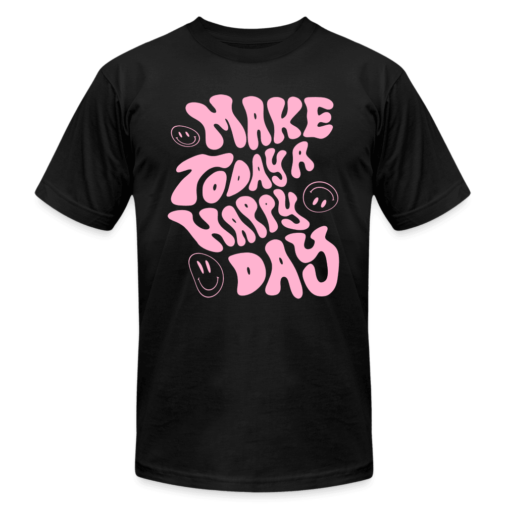 PlayWhatever Make Today a Happy Day Smiley Face T-Shirt