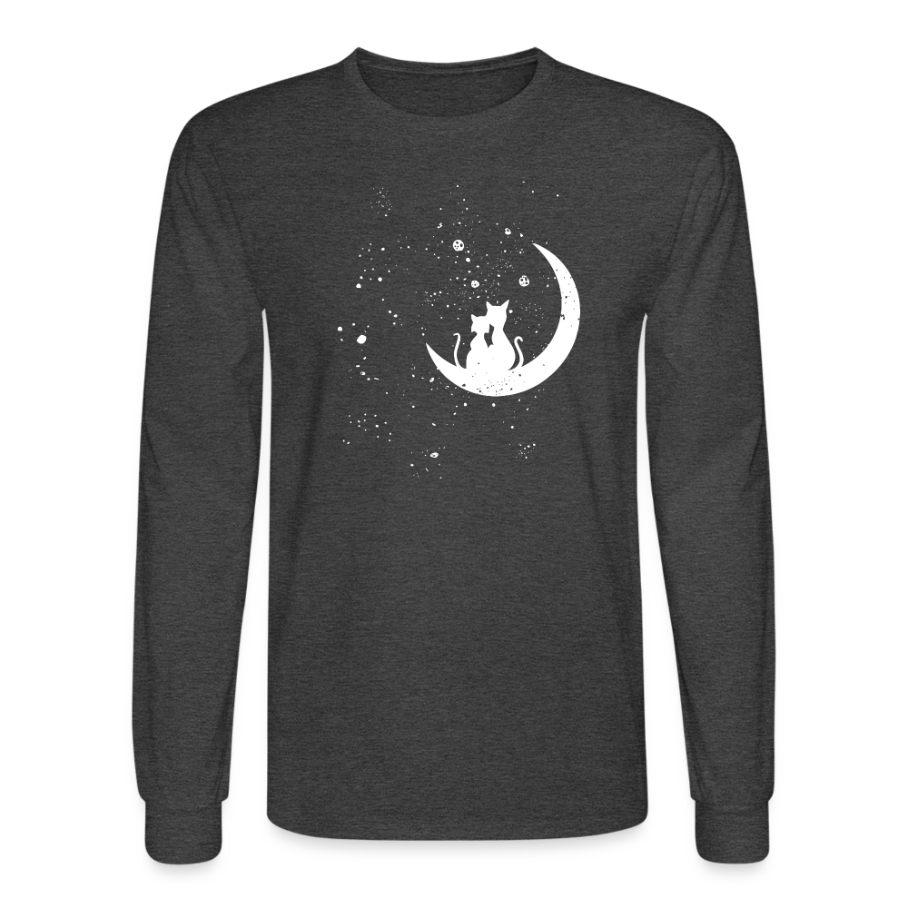 PeppermintOne Moonlight Cat Love Long Sleeve T-Shirt