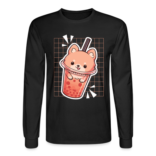 PlayWhatever Puppy Bubble Tea Long Sleeve