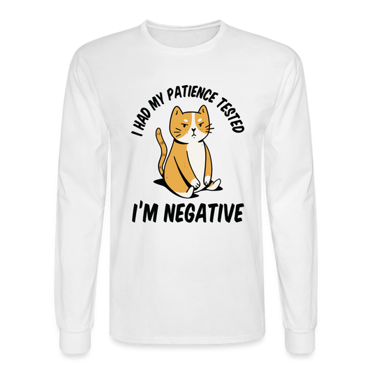 PlayWhatever No Patience Grumpy Cat Long Sleeve