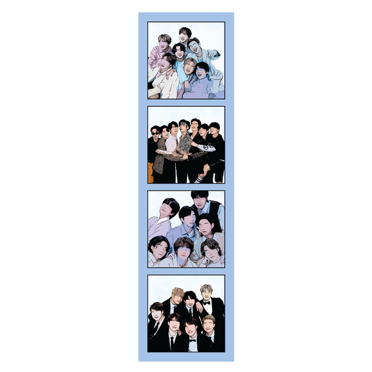 K-Pop Boy Band Group Inspired Sticker