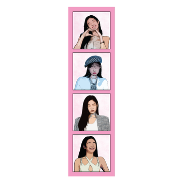 K-Pop Girl Idol Sticker Variation 1