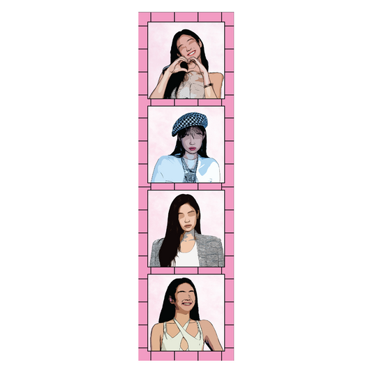 K-Pop Girl Idol Sticker Variation 1